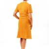 yellow dress with large pockets